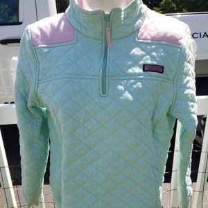 ❌ SOLD ❌ Vineyard Vines Quilted Quarter Zip